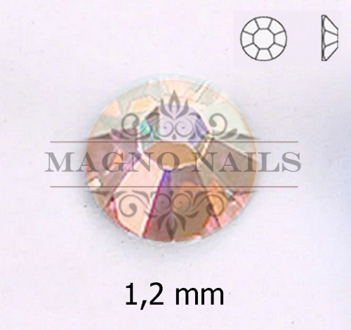 Glas Ministrasssteine rund -  Light Pech AB Nail Art Nails Nagel Nögel Nailart